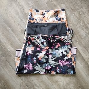 THREE PAIR Woman's leggings